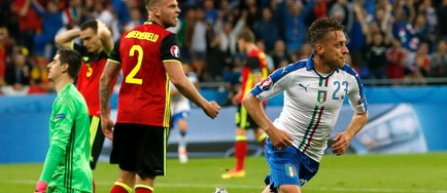Euro 2016 - Grupa E: Belgia - Italia 0-2